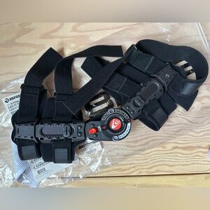 Breg Black Elbow Support Sleeve - LT